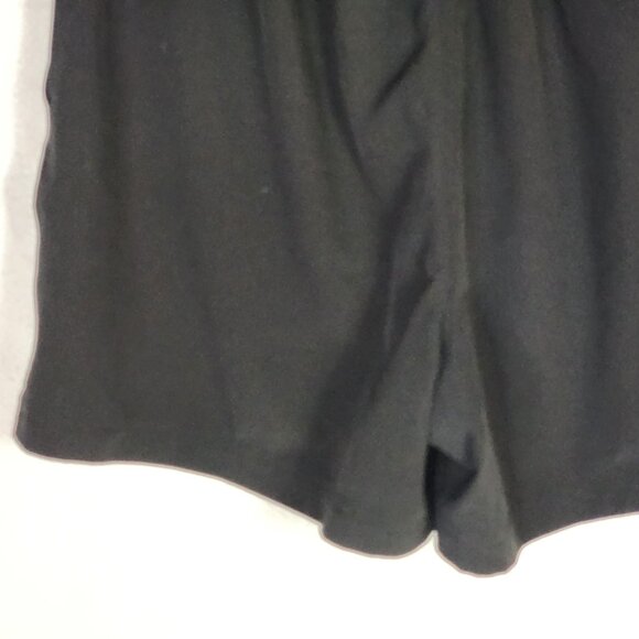 Tek Gear DryTek Poly Span Black Moisture Wicking Elastic Tie Waist Shorts Size S - Picture 12 of 16